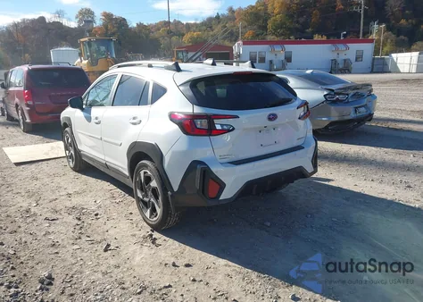 2024 Subaru Crosstrek Limited z USA, uszkodzony, nr VIN 4S4GUHN60R3775162